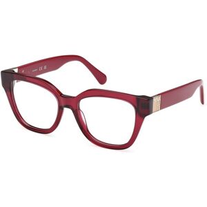 Max&co. Max &co Mo5193 069 Shiny Bordeaux 51/17/140 Woman Eyewear Frame Max&co. Max &co Mo5193 069 Shiny Bordeaux 51/17/140 Woman Eyewear Frame