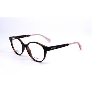 Max&co. Mo5073 052 Dark Havana 50/16/140 Woman Eyewear Frame Max&co. Mo5073 052 Dark Havana 50/16/140 Woman Eyewear Frame