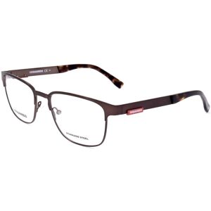 Dsquared2 D2 0005 Hgc Matte Brown Havana 54/19/145 Man Eyewear Frame Dsquared2 D2 0005 Hgc Matte Brown Havana 54/19/145 Man Eyewear Frame
