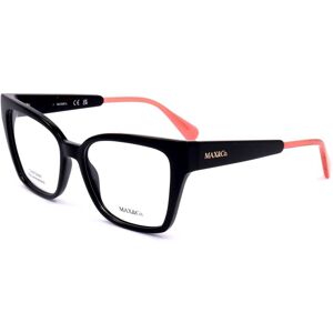 Max&co. Mo5070 001 Shiny Black 53/16/140 Woman Eyewear Frame Max&co. Mo5070 001 Shiny Black 53/16/140 Woman Eyewear Frame