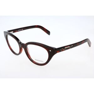 Diesel Dl5057 Red Havana 51/18/140 Woman Eyewear Frame Diesel Dl5057 Red Havana 51/18/140 Woman Eyewear Frame