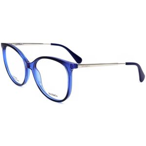 Max&co. Mo5008 092 Blue 55/17/140 Woman Eyewear Frame Max&co. Mo5008 092 Blue 55/17/140 Woman Eyewear Frame