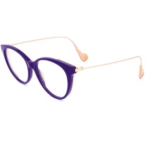 Moncler Ml5071 081 Shiny Violet 53/16/140 Woman Eyewear Frame Moncler Ml5071 081 Shiny Violet 53/16/140 Woman Eyewear Frame