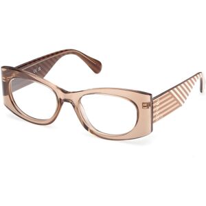 Max&co. Max &co Mo5184 057 Shiny Beige 51/19/140 Woman Eyewear Frame Max&co. Max &co Mo5184 057 Shiny Beige 51/19/140 Woman Eyewear Frame