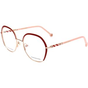 Carolina Herrera Her 0099 Noa Gold Burgundy 52/19/145 Woman Eyewear Frame Carolina Herrera Her 0099 Noa Gold Burgundy 52/19/145 Woman Eyewear Frame