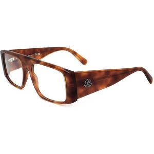Moncler Ml5186 052 Dark Havana 55/18/140 Unisex Eyewear Frame Moncler Ml5186 052 Dark Havana 55/18/140 Unisex Eyewear Frame