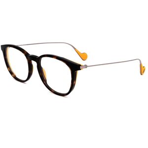 Moncler Ml5072 052 Dark Havana 53/19/145 Man Eyewear Frame Moncler Ml5072 052 Dark Havana 53/19/145 Man Eyewear Frame