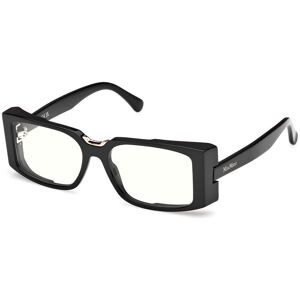 Max Mara Maxmara Mm5157-B 001 Shiny Black 54/16/140 Woman Eyewear Frame Max Mara Maxmara Mm5157-B 001 Shiny Black 54/16/140 Woman Eyewear Frame