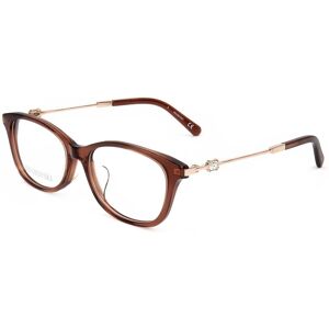 Swarovski Sk5437 D 045 Shiny Light Brown 52/16/145 Woman Eyewear Frame Swarovski Sk5437 D 045 Shiny Light Brown 52/16/145 Woman Eyewear Frame