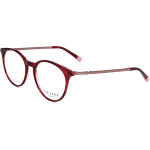 Ted Baker Tb9196 253 Burgundy/pink 50/18/140 Woman Eyewear Frame Ted Baker Tb9196 253 Burgundy/pink 50/18/140 Woman Eyewear Frame