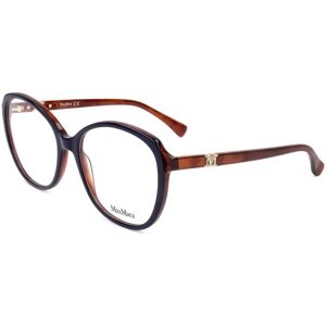 Max Mara Maxmara Mm5052 092 Blue 57/17/140 Woman Eyewear Frame Max Mara Maxmara Mm5052 092 Blue 57/17/140 Woman Eyewear Frame