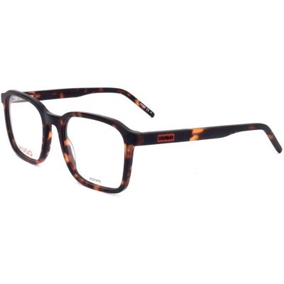 Hugo Boss Havana Rectangle Eyewear Frames - Eyewear Frames Hugo Boss Havana Rectangle Eyewear Frames - Eyewear Frames