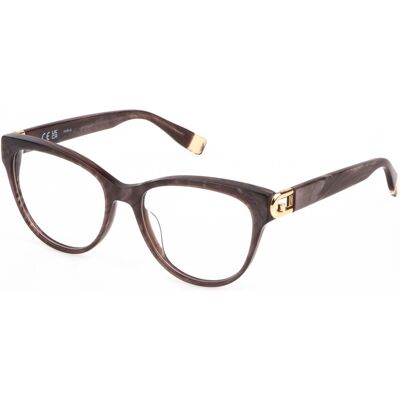 Furla Vfu827 Viola Madreperla Lucido 54/17/140 Woman Eyewear Frame Furla Vfu827 Viola Madreperla Lucido 54/17/140 Woman Eyewear Frame