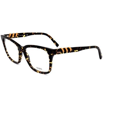 Tod'S Tod S To5248 Dark Havana 54/17/140 Woman Eyewear Frame Tod'S Tod S To5248 Dark Havana 54/17/140 Woman Eyewear Frame