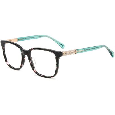 Kate Spade New York Kate Spade Fable Green Pink Havana 52/17/140 Woman Eyewear Frame Kate Spade New York Kate Spade Fable Green Pink Havana 52/17/140 Woman Eyewear Frame