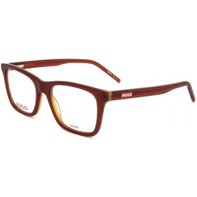 Hugo HG 1201 Rectangle Brown Yellow Eyewear Frames Hugo HG 1201 Rectangle Brown Yellow Eyewear Frames