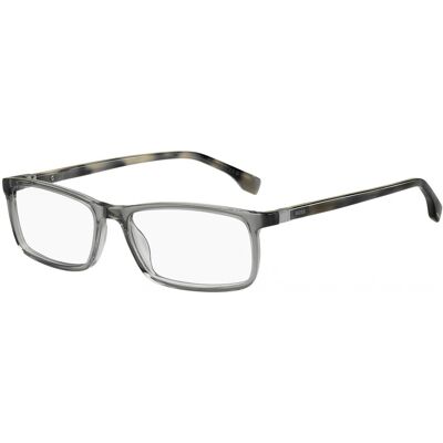 Hugo Boss Boss 1493 Grey Havana Dark Ruthenium 55/16/145 Man Eyewear Frame Hugo Boss Boss 1493 Grey Havana Dark Ruthenium 55/16/145 Man Eyewear Frame