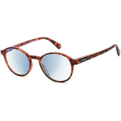 Polaroid Pld 0034/r/bb Red Havana 48/19/145 Unisex +2.5 Reading Glasses Polaroid Pld 0034/r/bb Red Havana 48/19/145 Unisex +2.5 Reading Glasses