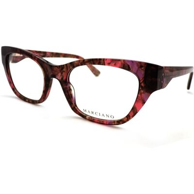 Marciano Guess Glasses Frame Bordeaux Purple Havana 52mm Eyeglasses Gm0368-S 074 Marciano Guess Glasses Frame Bordeaux Purple Havana 52mm Eyeglasses Gm0368-S 074
