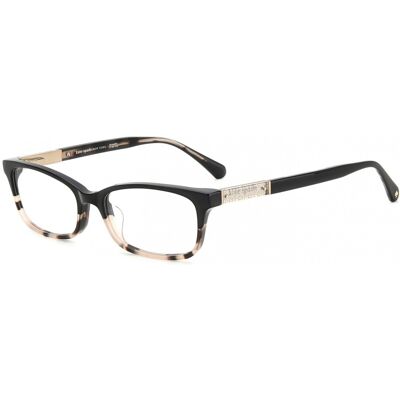 Kate Spade New York Kate Spade Laurel Black Shaded Havana 52/16/140 Woman Eyewear Frame Kate Spade New York Kate Spade Laurel Black Shaded Havana 52/16/140 Woman Eyewear Frame