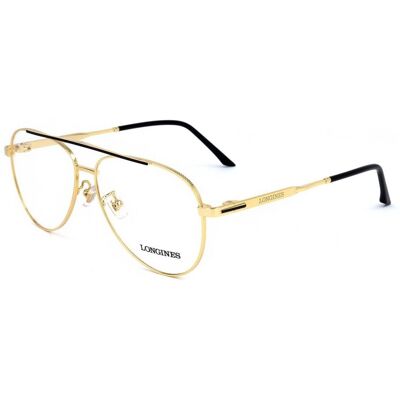 Longines Lg5003 H Shiny Deep Gold 56/13/145 Man Eyewear Frame Longines Lg5003 H Shiny Deep Gold 56/13/145 Man Eyewear Frame