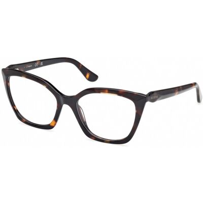 Guess Gu2965 Dark Havana 55/18/140 Woman Eyewear Frame Guess Gu2965 Dark Havana 55/18/140 Woman Eyewear Frame