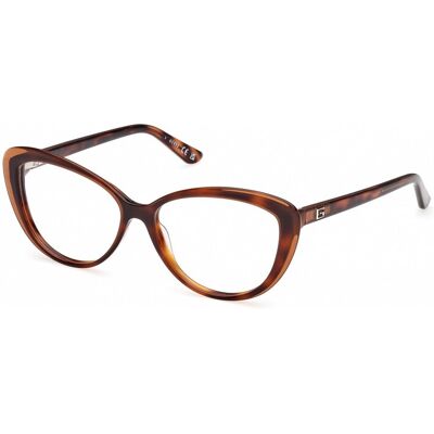 Guess Gu2978 Dark Havana 55/14/140 Woman Eyewear Frame Guess Gu2978 Dark Havana 55/14/140 Woman Eyewear Frame
