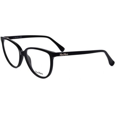 Max Mara MM5055 Black Eyeglasses - Cat Eye, Non-Prescription, 54mm Max Mara MM5055 Black Eyeglasses - Cat Eye, Non-Prescription, 54mm