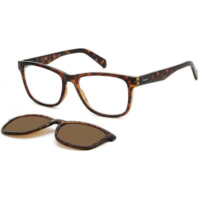 Polaroid Pld 0030/r/c Havana 53/17/145 Unisex +2.5 Reading Glasses Polaroid Pld 0030/r/c Havana 53/17/145 Unisex +2.5 Reading Glasses