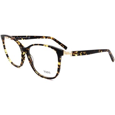 Tod'S Tod S To5227 Dark Havana 56/16/140 Woman Eyewear Frame Tod'S Tod S To5227 Dark Havana 56/16/140 Woman Eyewear Frame
