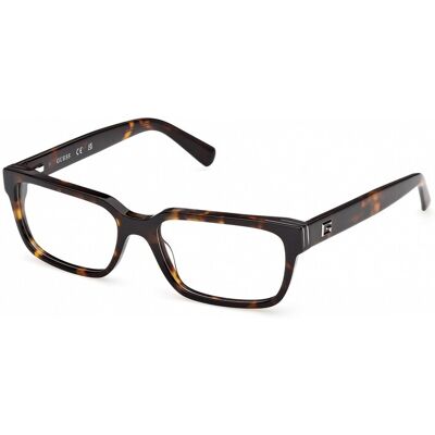 Guess Gu50329 Dark Havana 56/17/145 Man Eyewear Frame Guess Gu50329 Dark Havana 56/17/145 Man Eyewear Frame