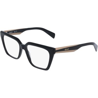 LIU JO LJ2825 001 Black Square Women Eyewear Frames - Eyewear Frames LIU JO LJ2825 001 Black Square Women Eyewear Frames - Eyewear Frames