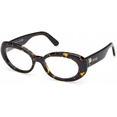 Pucci Ep5262 Dark Havana 53/18/140 Woman Eyewear Frame Pucci Ep5262 Dark Havana 53/18/140 Woman Eyewear Frame