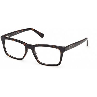 Guess Gu50368 Dark Havana 56/18/145 Man Eyewear Frame Guess Gu50368 Dark Havana 56/18/145 Man Eyewear Frame