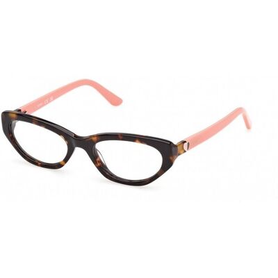 Guess Gu50395 Dark Havana 47/17/130 Girl Eyewear Frame Guess Gu50395 Dark Havana 47/17/130 Girl Eyewear Frame