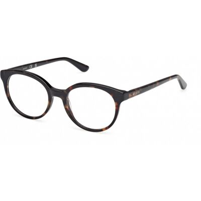 Guess Gu50270 Dark Havana 47/17/140 Teen Eyewear Frame Guess Gu50270 Dark Havana 47/17/140 Teen Eyewear Frame