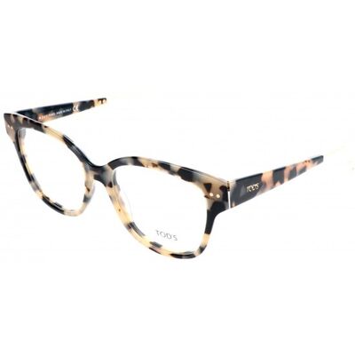 Tod'S Tod S To5191 Coloured Havana 53/16/140 Woman Eyewear Frame Tod'S Tod S To5191 Coloured Havana 53/16/140 Woman Eyewear Frame
