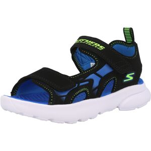 Skechers Razor Splash Kids Sport Sandals Black Lime Skechers Razor Splash Kids Sport Sandals Black Lime