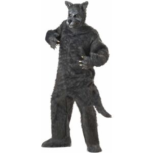 California Costume Collections Big Bad Wolf Werewolf Animal Red Riding Hood Story Book Week Mascot Mens Costume California Costume Collections Big Bad Wolf Werewolf Animal Red Riding Hood Story Book Week Mascot Mens Costume