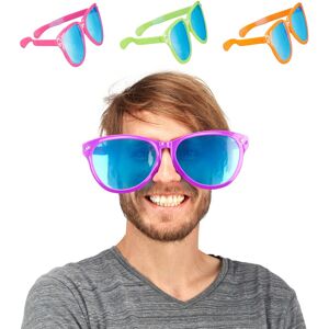 Relaxdays Party Glasses Colourful Costume Spectacles Assorted Colours Giant Fun Glasses Relaxdays Party Glasses Colourful Costume Spectacles Assorted Colours Giant Fun Glasses