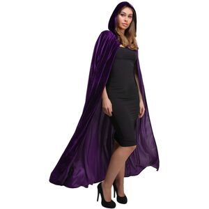 Wicked Halloween Deluxe Long Purple Velvet Cape Wicked Halloween Deluxe Long Purple Velvet Cape