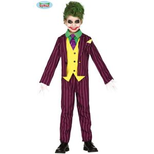 Fiestas Guirca Crazy Villain Joker Jester Boys Fancy Dress Costume Age 10-12 Yrs Fiestas Guirca Crazy Villain Joker Jester Boys Fancy Dress Costume Age 10-12 Yrs