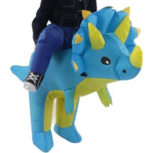 (160-190 Cm) Inflatable Dinosaur Costume Halloween Cosplay Costume Party (160-190 Cm) Inflatable Dinosaur Costume Halloween Cosplay Costume Party