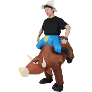 Inflatable Bull Costume For Adults Funny Blow Up Bull Rider Costume Inflatable Bull Costume For Adults Funny Blow Up Bull Rider Costume