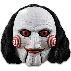 Saw Billy Puppet Deluxe Latex Mask Trick Or Treat Studios Horror Saw Billy Puppet Deluxe Latex Mask Trick Or Treat Studios Horror