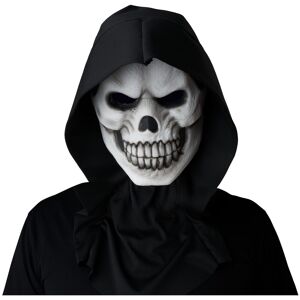 California Costume Collections Skull White Skeleton Grim Reaper Horror Adult Mens Costume Light Up 1/2 Mask California Costume Collections Skull White Skeleton Grim Reaper Horror Adult Mens Costume Light Up 1/2 Mask