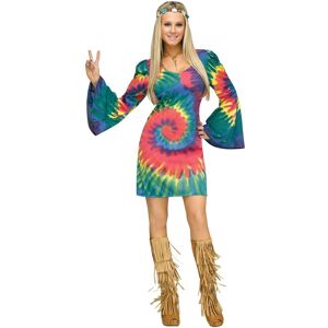 Fun World Groovy Gal Hippie Hippy 1970s 1960s Flower Power Peace Child Women Costume M/l Fun World Groovy Gal Hippie Hippy 1970s 1960s Flower Power Peace Child Women Costume M/l