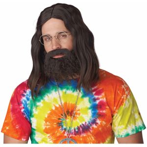 California Costume Collections Roll It Up 1970s Hippie Woodstock Adult Mens Costume Wig Moustache Beard California Costume Collections Roll It Up 1970s Hippie Woodstock Adult Mens Costume Wig Moustache Beard