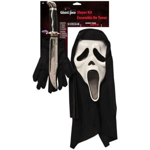Fun World Halloween Ghost Face Slayer Kit Scream Accessory Set With Mask Gloves And Prop Fun World Halloween Ghost Face Slayer Kit Scream Accessory Set With Mask Gloves And Prop