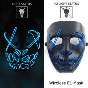 Does Not Apply Wireless Neon Led Purge Mask For Halloween, Party Masks, Light Does Not Apply Wireless Neon Led Purge Mask For Halloween, Party Masks, Light